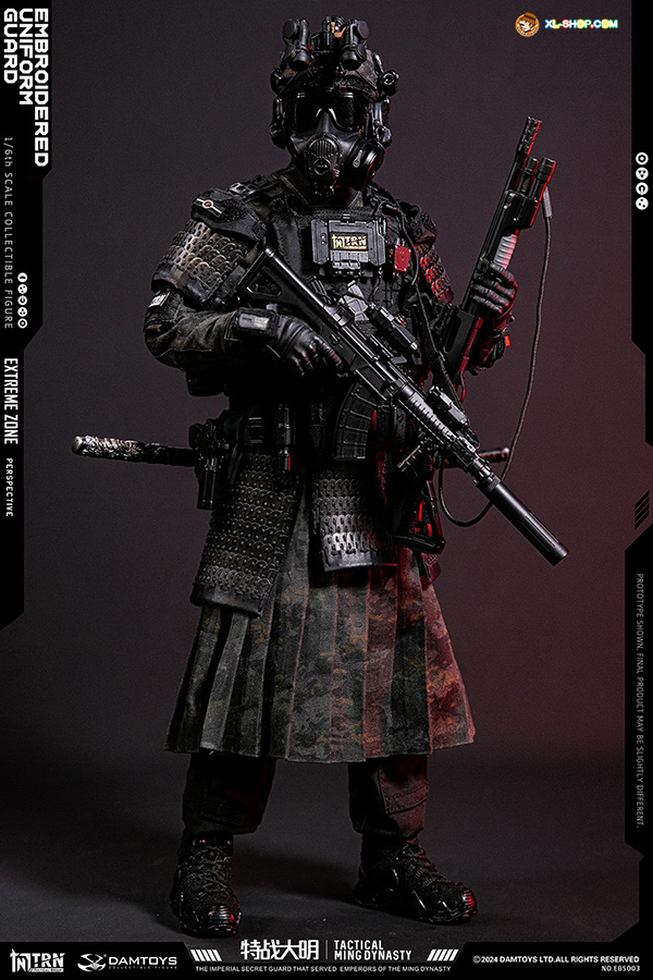 エクストリームゾーン ライフル 1/6フィギュア EXTREMEZONE Samurai SAKIFUJI CRAIG 1/6 Figure 30cm DAMTOYS