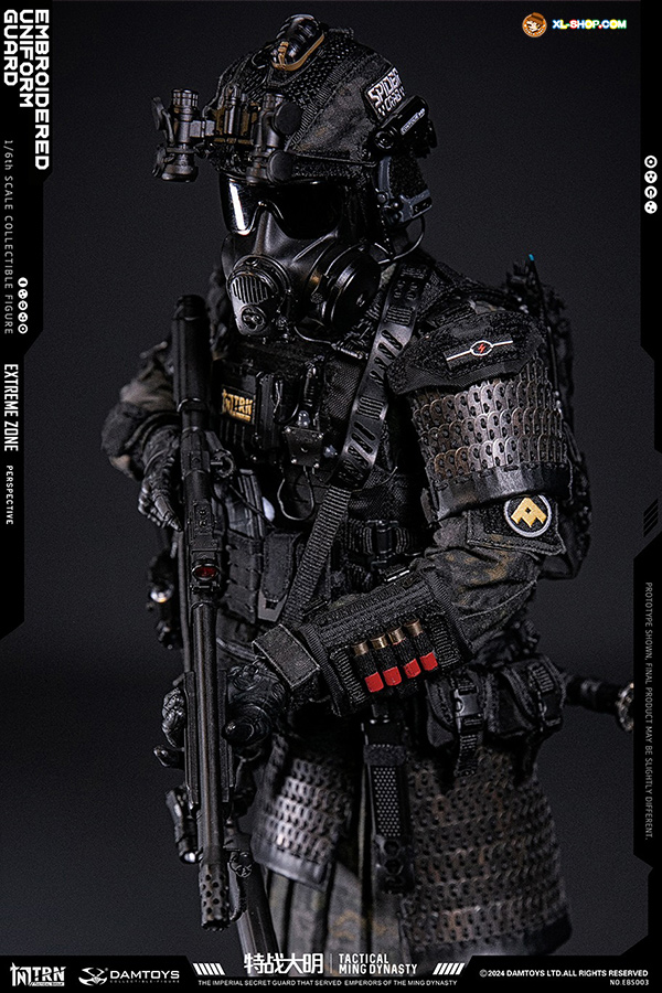 エクストリームゾーン ライフル 1/6フィギュア DAMTOYS 1/6 EBS001 エクストリームゾーン サムライ 崎藤