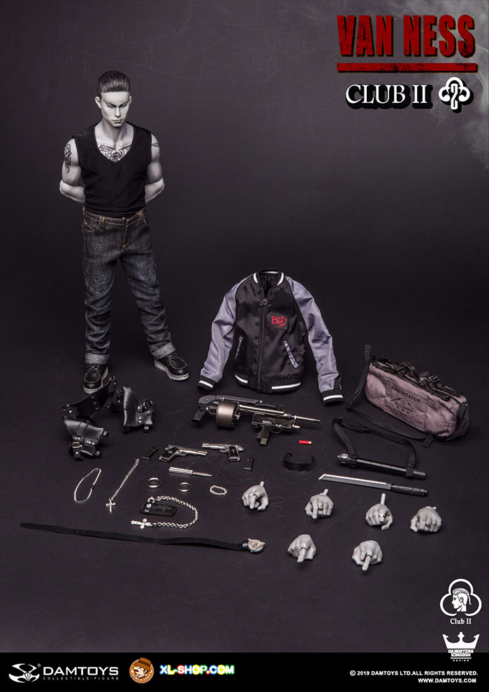 DAMTOYS - GK017S - 1/6 Gangsters Kingdom - Club 2 Van Ness Grey