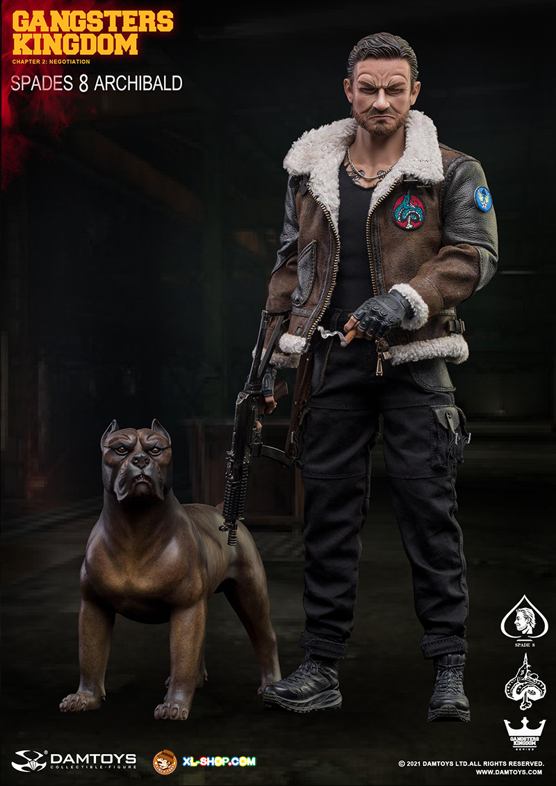DAMTOYS - GK024 - 1/6 Gangsters Kingdom SPADE 8 ARCHIBALD basic