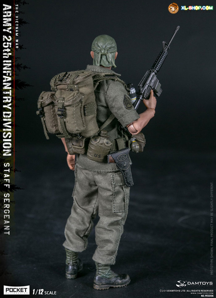 DAMTOYS - PES006 - 1/12 POCKET ELITE SERIES - ARMY 25th Infantry