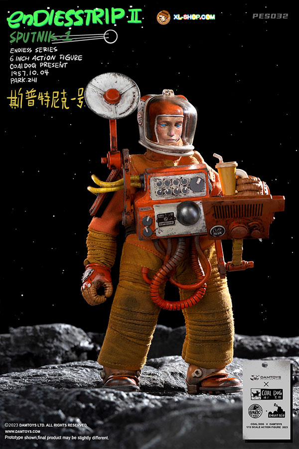 DAMTOYS × COALDOG NDLESS TRIP series DAMTOYS COALDOG ENDLESS TRIP 6in. Art Toy Fashion Painted
