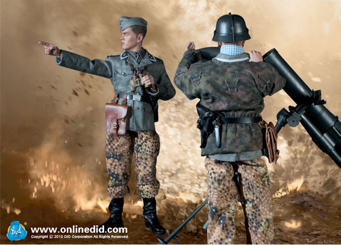 DID - 12th SS PANZER DIVISION NCO with 12cm Granatwerfer 42