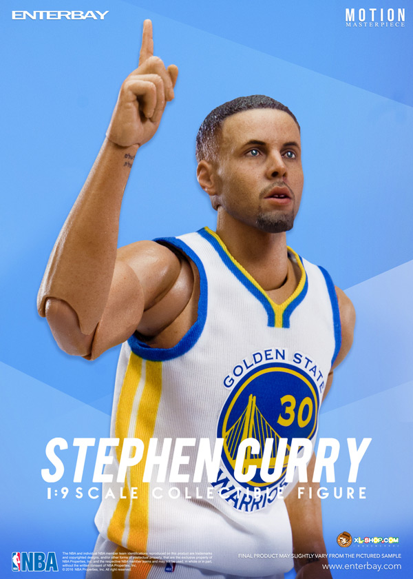 Special Edition ] 1/6 REAL MASTERPIECE NBA COLLECTION: Stephen Curry –  ENTERBAY