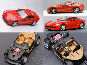 エンターベイ 1/43 フェラーリ 599GTB フィオラノ ミニカー エンターベイ 1/43 フェラーリ 599GTB フィオラノ ミニカー