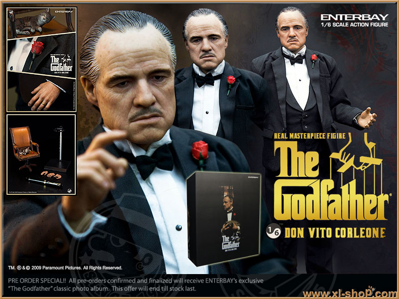 Enterbay - Real Masterpiece - Godfather Don Vito Corleone（Marlon