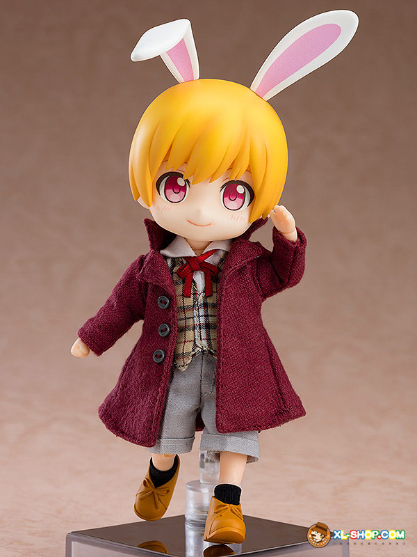 宝玉堂　RAGEDY TEDDY   bunny  フィギュア 1811a Nendoroid Robbie the Rabbit (Pink) - Oh Gatcha