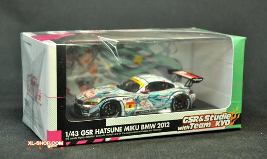 ミニカー 1/43 GSR HATSUNE MIKU  2012 Good Smile Company - 1/43 GSR Hatsune Miku BMW 2012: Season