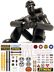 新品　スティックファス　STIKFAS MILITARY 16個 Stikfas Assault Team Mega Pack - Entertainment Earth