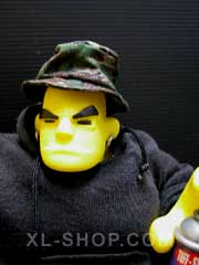 Toy 2 R - Mezco Fat Cap in Yellow vinyl doll HK version