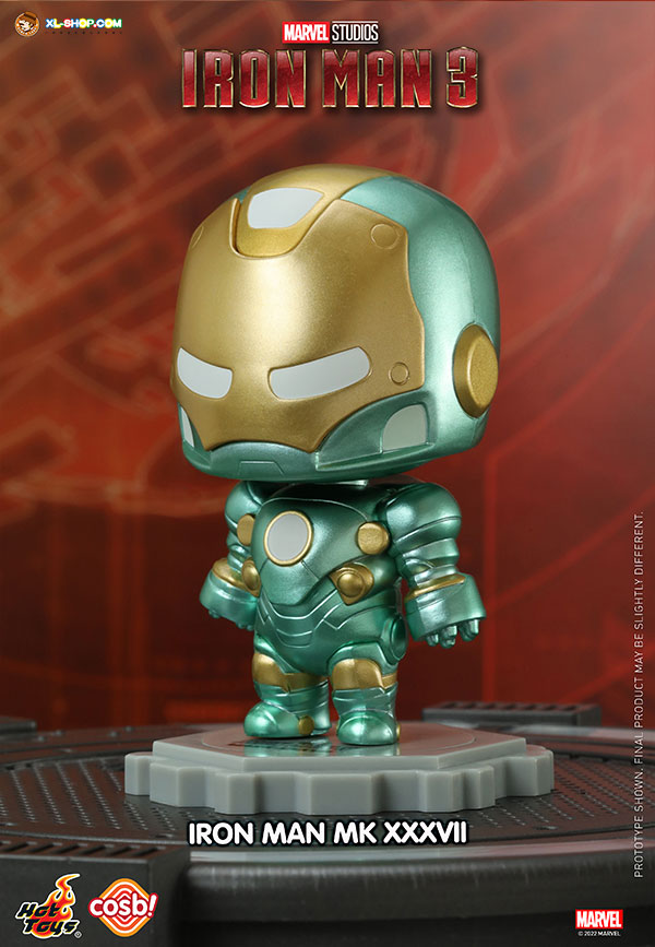 Hot Toys CBX029 Iron Man 3 Iron Man Cosbi BobbleHead Collection