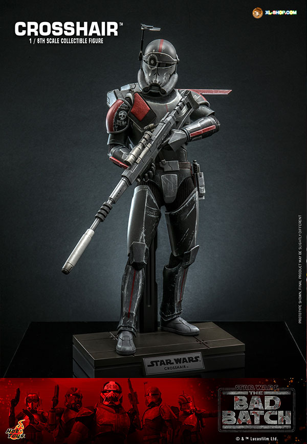 Hot Toys - TMS087 - Star Wars: The Bad Batch - 1/6th scale Crosshair  Collectible Figure (Ship Q4, 2023 - Q1, 2024)