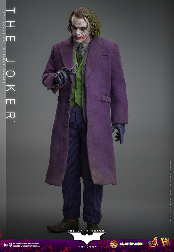 Hot Toys - DX32 - The Dark Knight Trilogy - 1/6th scale The Joker ...