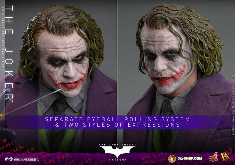 Hot Toys - DX32 - The Dark Knight Trilogy - 1/6th scale The Joker ...