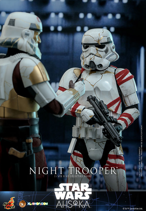 Hot Toys TMS121 Star Wars Ahsoka 1/6th scale Night Trooper