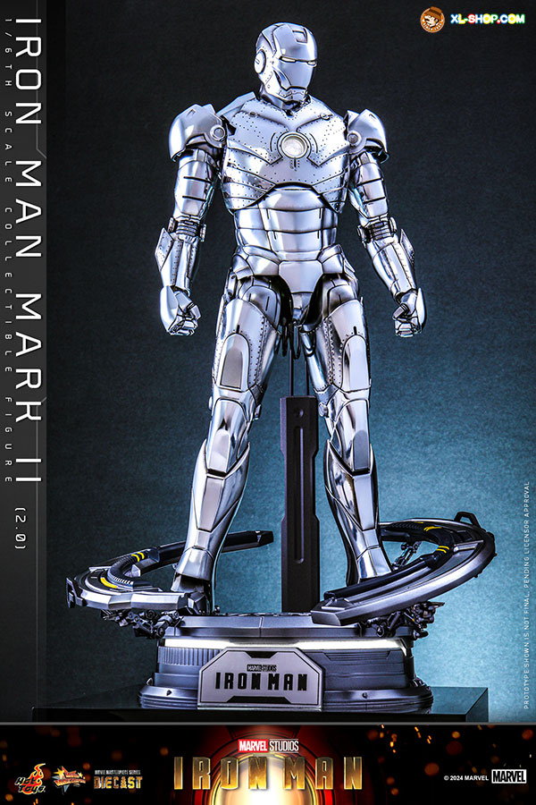 Hot Toys Tony Stark - Mark V (Versione Costume) - Iron Man 2 - Action Figure Da Collezione