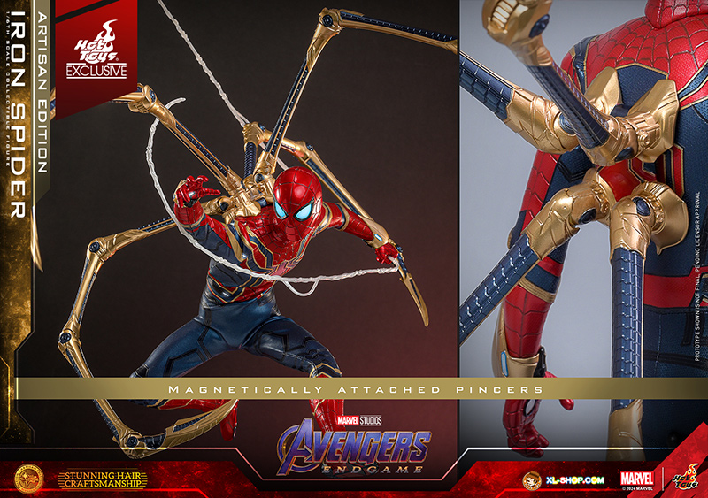ホットトイズ MMS762AE アイアン・スパイダー Iron Spider Hot Toys MMS762AE Marvel Avengers Endgame Iron Spider (Artisan