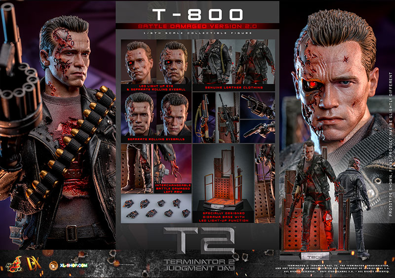 Hot Toys - DX46 - Terminator 2: Judgment Day - 1/6th scale T