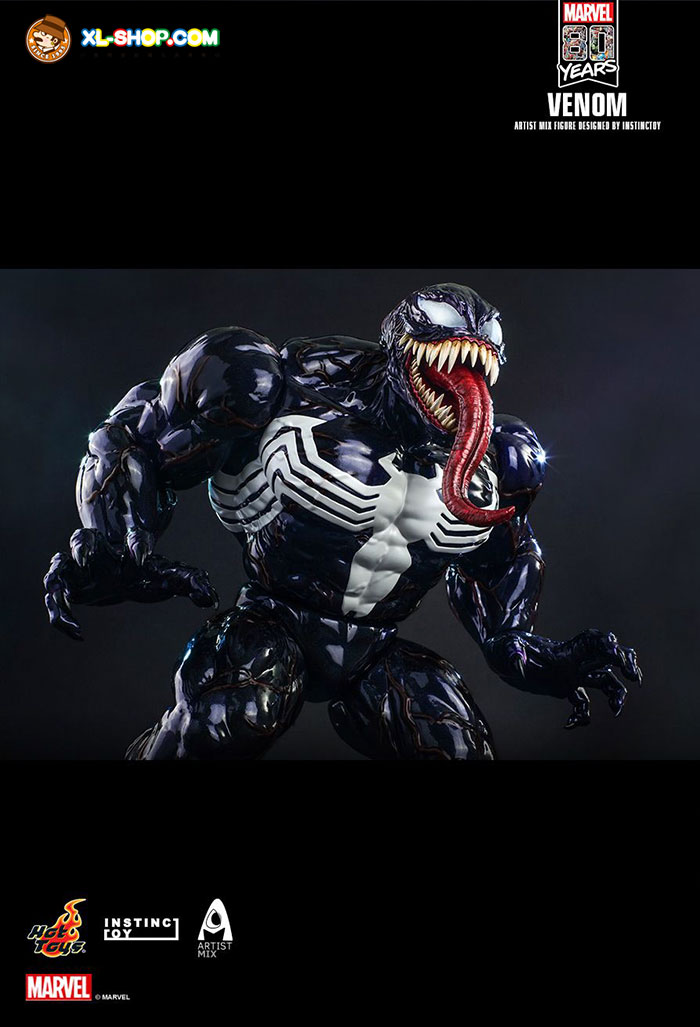 HOTTOYS × INSTINCTOY ARTIST MIX VENOM HOT TOYS x INSTINCTOY Venom Artist Mix by INSTINCTOY - The