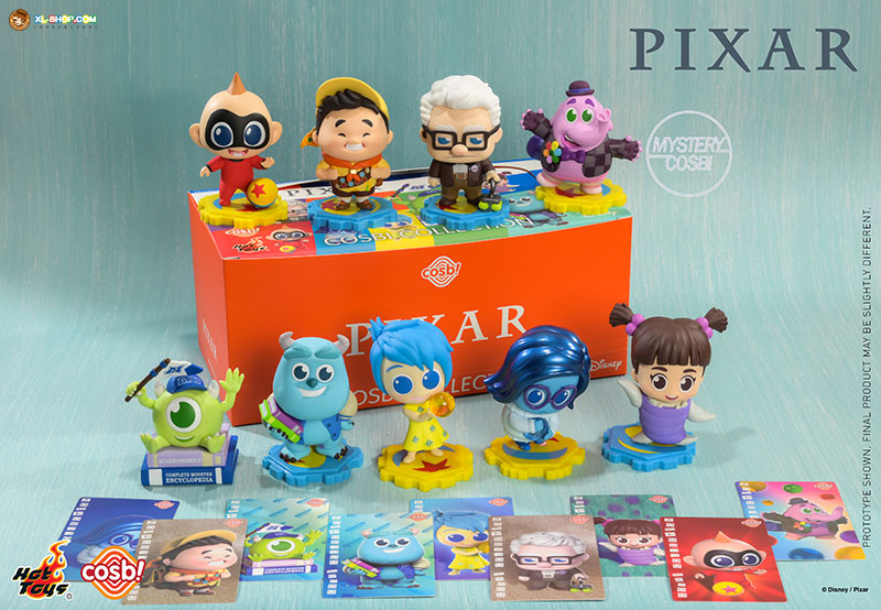 Hot Toys CBX021 Pixar Pixar BobbleHead Collection [Set of 8]
