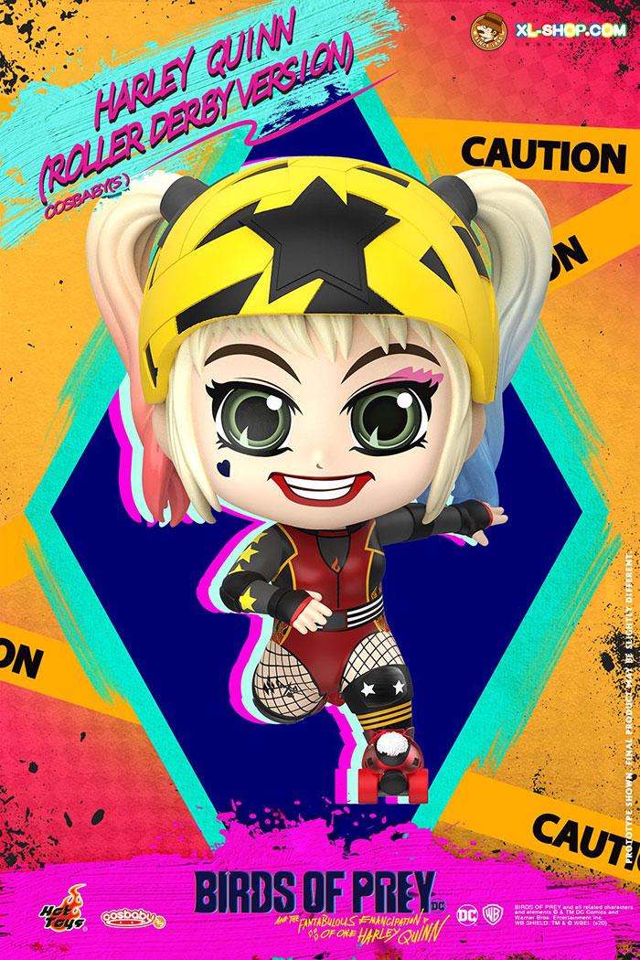 Hot Toys COSB704 Harley Quinn (Roller Derby Version) Cosbaby (S)
