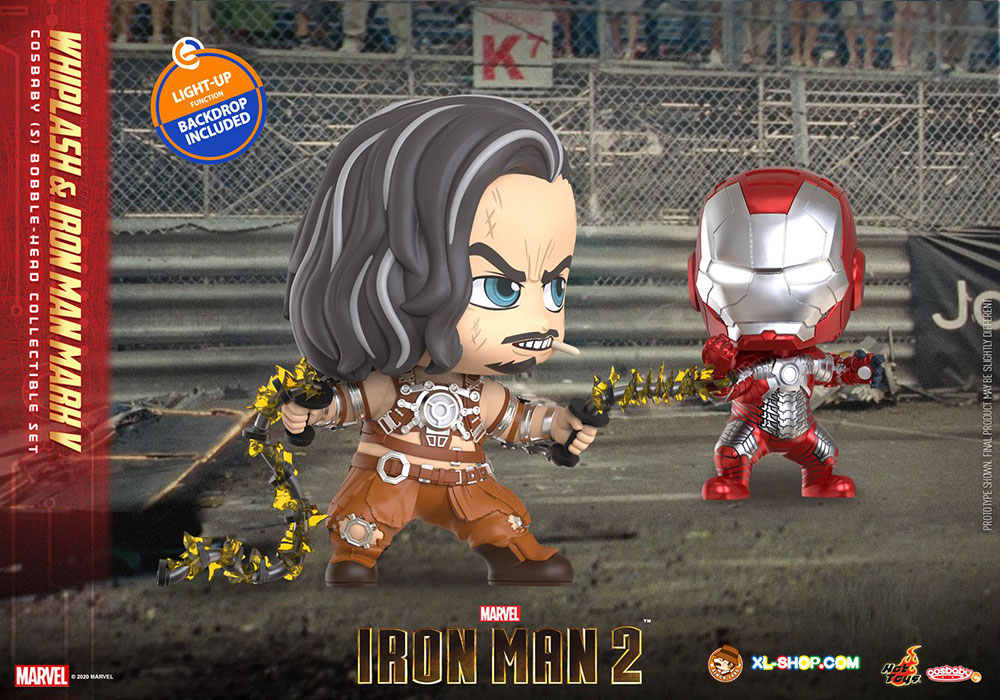 Hot Toys - COSB801 - Iron Man 2 - Whiplash and Iron Man Mark