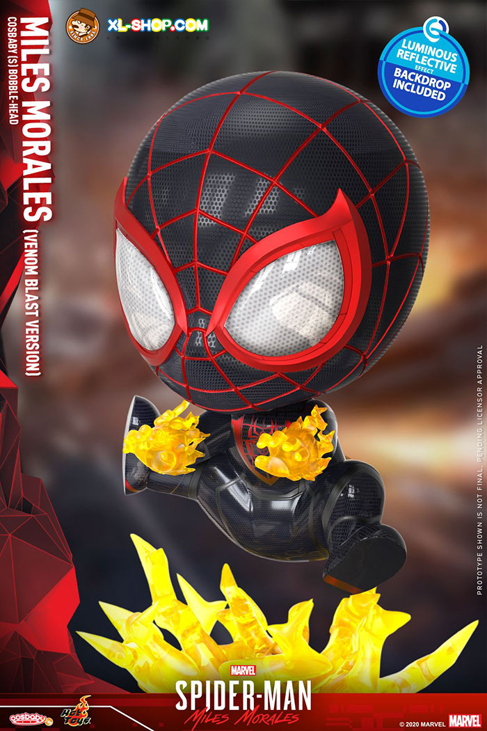 Hot Toys Cosb854 Miles Morales Venom Blast Version Cosbaby S