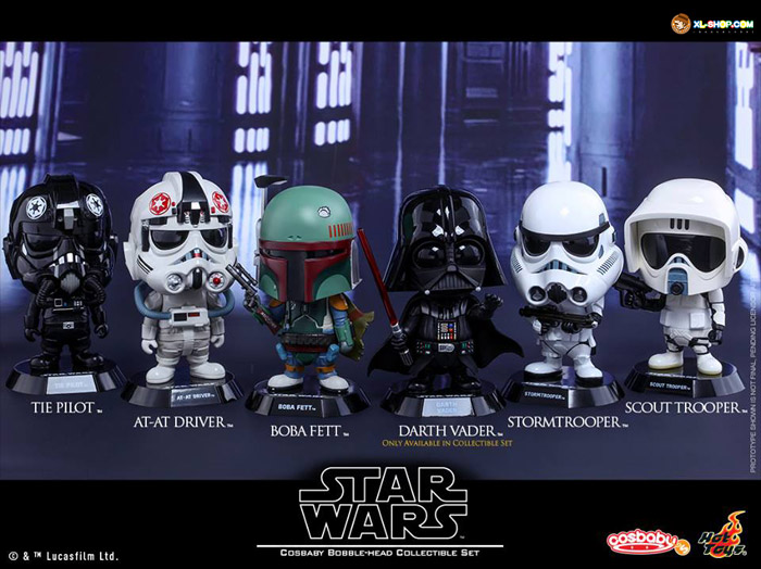 公式ストア スターウォーズコレクション コスビボブルヘッド HOT TOYS