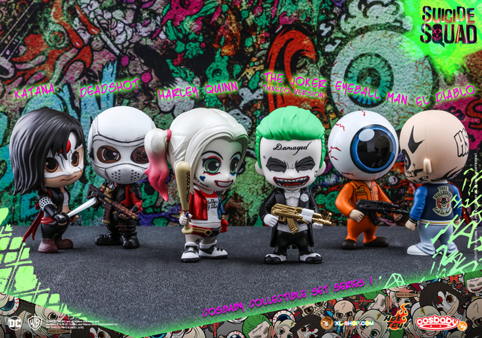 Hot Toys - COSB321 - Suicide Squad - Cosbaby (S) Collectible Set