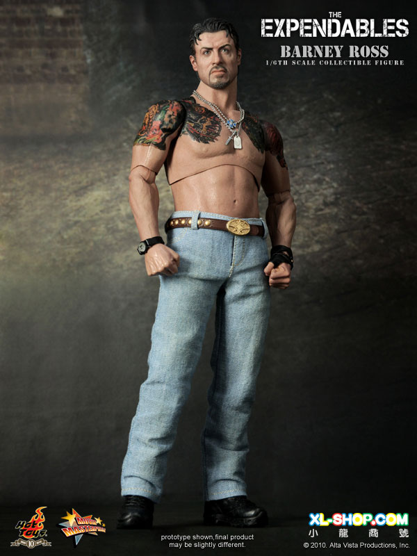 Hot Toys - MMS138 The Expendables: Barney Ross 1/6 Scale Action Figure