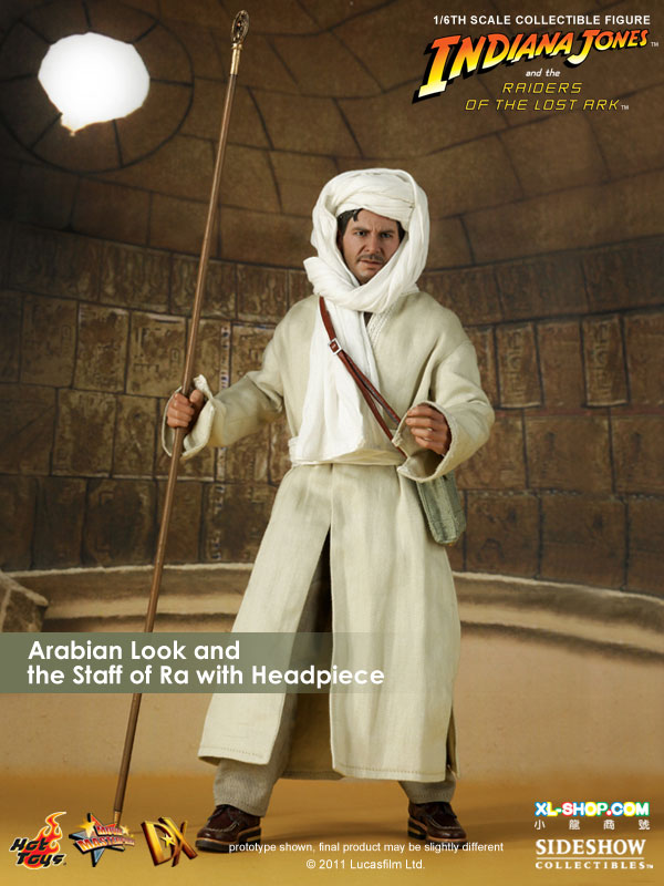 HOTTOYS MOVIE MASTERPIECE DX INDIANA JONES RAIDERS OF THE LOST