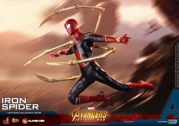 Avengers Infinity War Spiderman Iron Spider Hot Toys Hot Toys Added A Photo To The Album