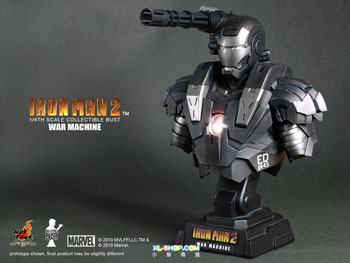 Iron Man 2 Bust 1/4 War Machine 23 Cm