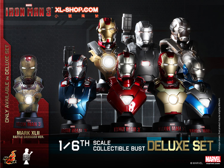 Hot Toys - HTB14-20 - Iron Man 3: 1/6th scale Collectible Bust