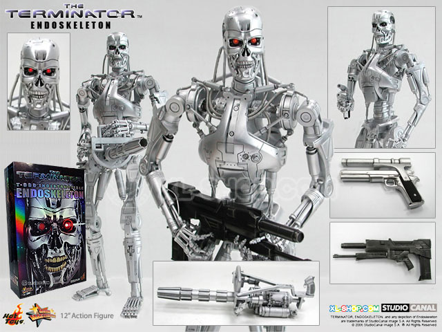 Hot Toys - Movie Masterpiece MMS33 - Terminator T-800 Endoskeleton