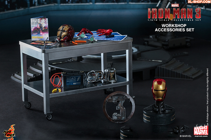大幅値下げ中！HOT TOYS WORKSHOP ACCESSORIES SET Hot Toys Iron Man 3 - Workshop Accessories set 1/6 ACS002