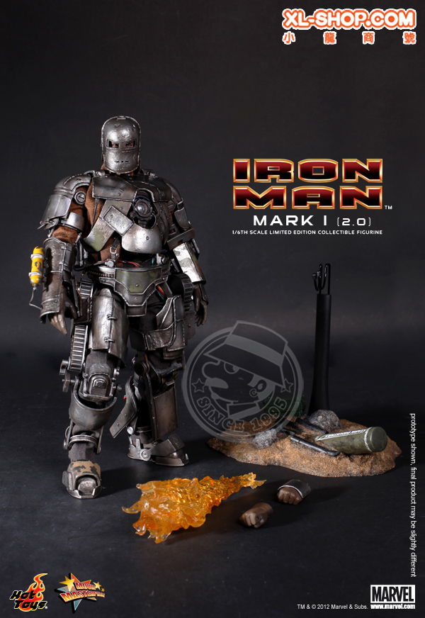 ホットトイズ　MMS168 アイアンマンマーク1(VERSION2.0) ホットトイズ アイアンマン マーク1 ver2.0 - メルカリ