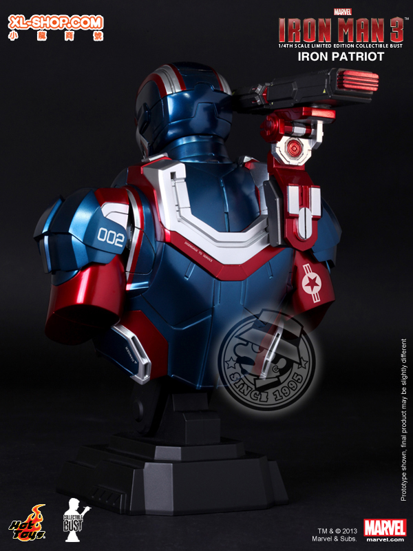 IRON MAN 2 BUST 1/4 hot toys mark 6 EUR 42,00 - FR