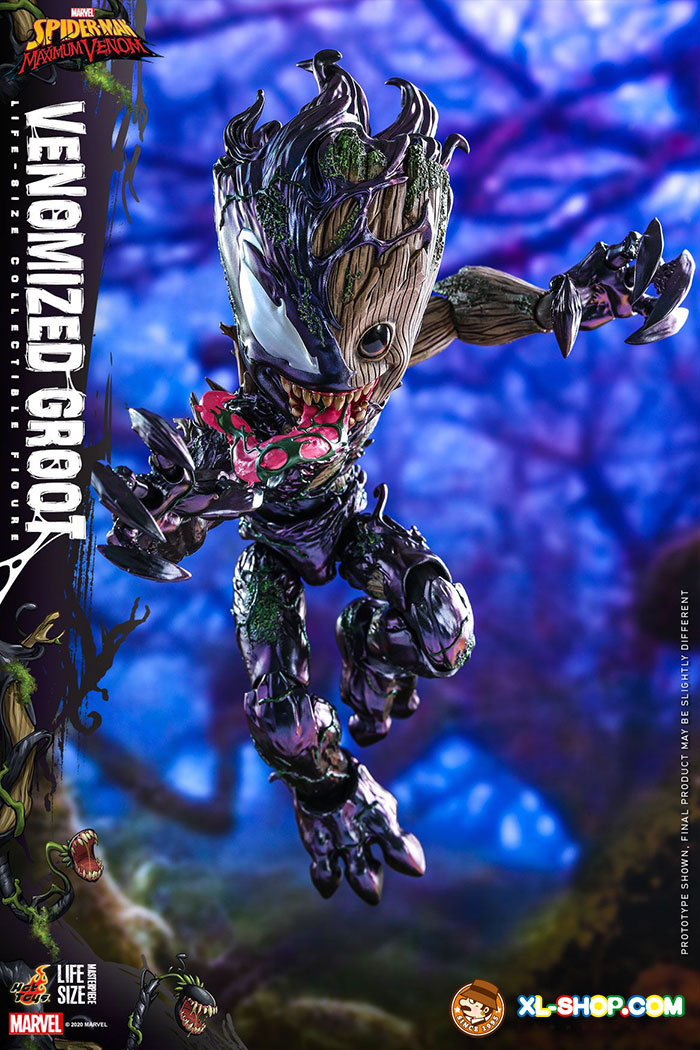 ホットトイズTMS027 スパイダーマン グルート ヴェノム版 groot ホットトイズTMS027 『スパイダーマン：マキシマム・ヴェノム