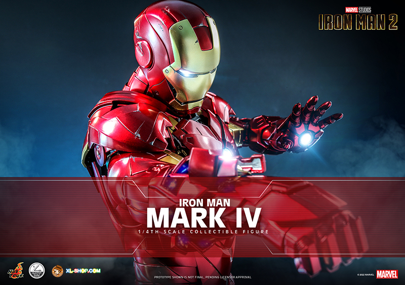 Hot Toys Iron Man 2 Mark IV フィギュア Perfect Hot Toys Mms338 1/6 Iron Man 2 Mark Iv Action Figure In