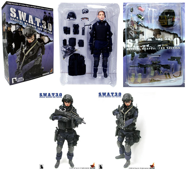 SWAT フィギュア HOT TOYS Hot Toys SWAT Special Weapons and Tactics Action Figure | eBay
