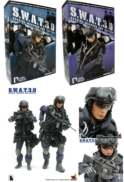 HOT TOYS - SWAT 3.0 set of 2 ( Male and Female )