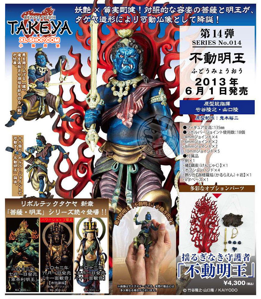 Kaiyodo - Revoltech Takeya Series No.014 - Fudoumyouou