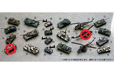 WORLD TANK MUSEUM4 21種コンプ+シークレット2種計23台 Kaiyodo - Panzertales World Tank Museum series #4 set of 21