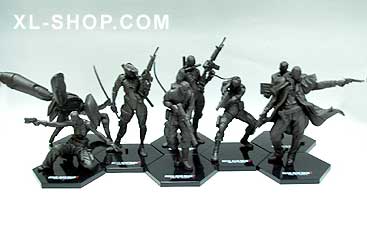 Konami - Metal Gear Solid 5'' Trading Figure Complete Set of 8