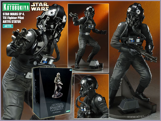 GITD TIE FIGHTER PILOT フィギュア TIE fighter Pilot™ Sixth Scale Figure by Hot Toys | Sideshow