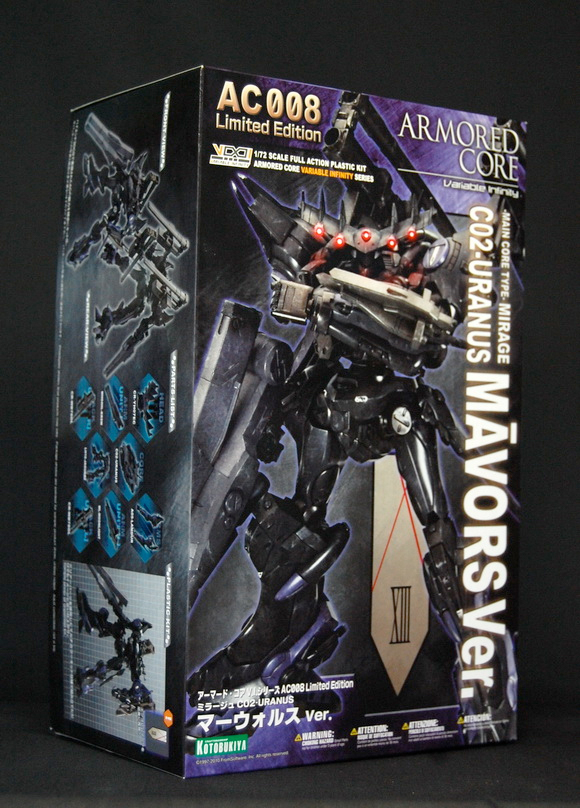 Kotobukiya - AC008 Armored Core MIRAGE C02-URANUS MAVORS Ver
