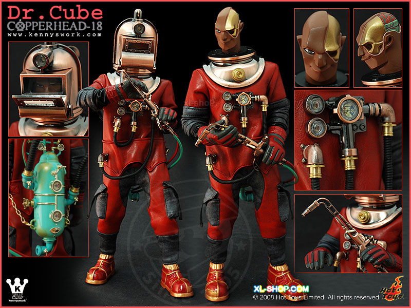 KennysWork - Copperhead-18 - Dr.Cube 1/6 Scale Action Figure