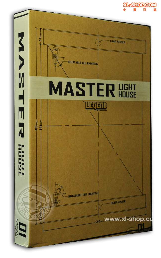 Legend Studio 1/6 Accessories Utilmate Display Case Master Light