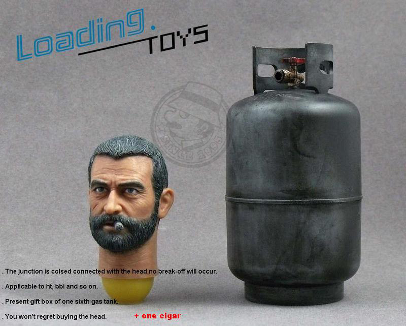 Loading Toys 1/6 Sliver Gas Tank & Head set